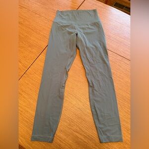 lululemon athletica Align Ribbed Green Leggings